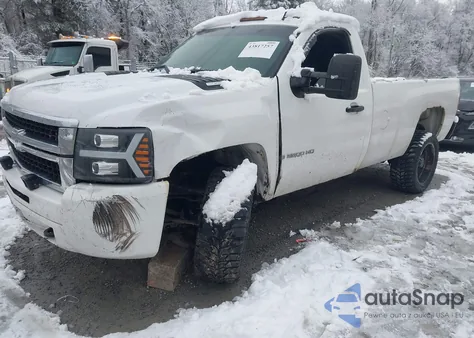 2008 Chevrolet Silverado 3500Hd Lt1 из США, поврежденный, VIN 1GCHK34638E115011